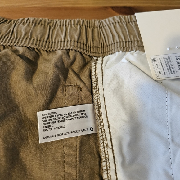 Cat & Jack™ - Boys' Pull-On Woven Shorts - Size: M (8/10) Dark Khaki - Picture 9 of 13